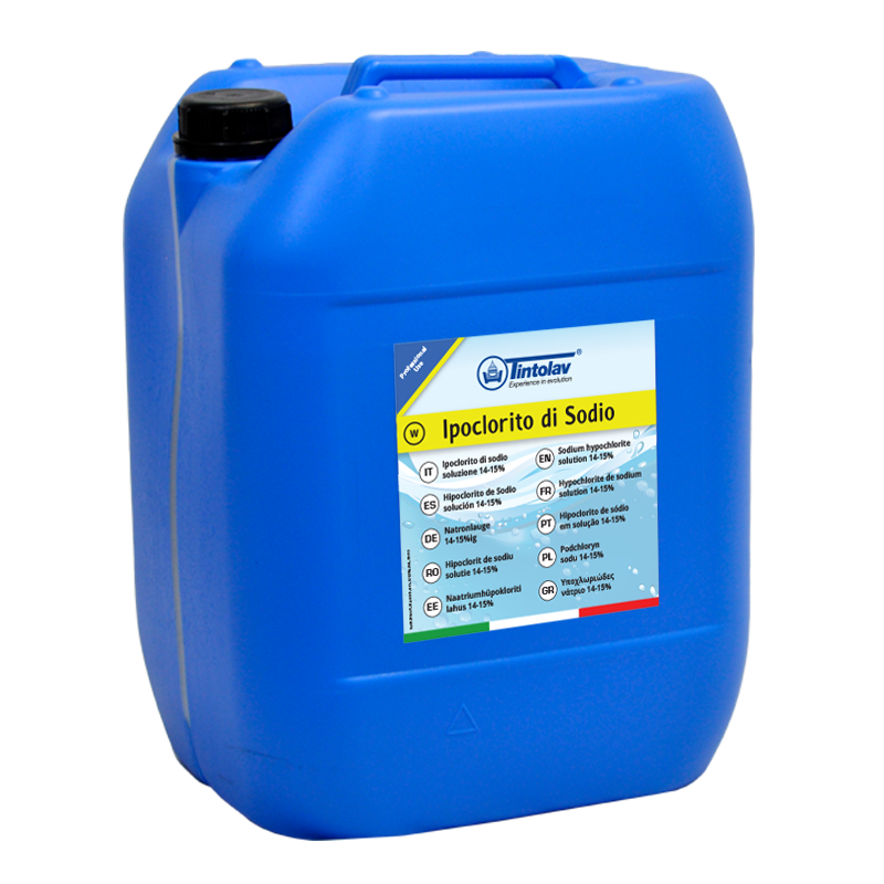 Naatriumhüpoklorit Ipoclorito di Sodio 14-15% 20kg (Valgendusaine, Desinfitseerija)
