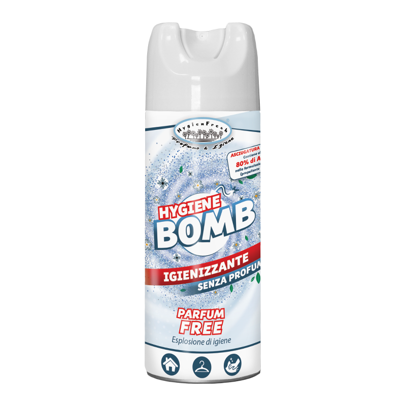 HYGIENE BOMB Spray Parfum Free 400ml - hügieeniline sprei tekstiilile