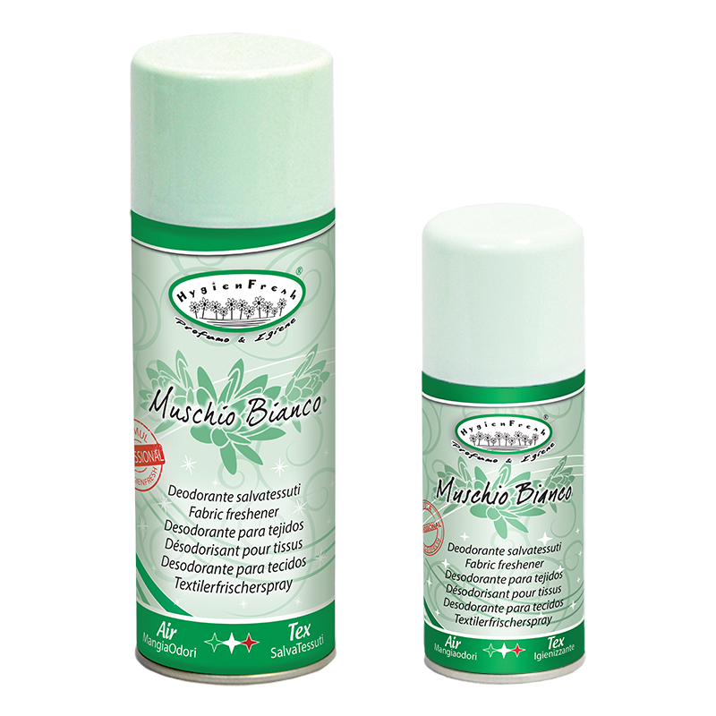 Muschio Bianco 400ml, kanga ja õhuvärskendaja (Valge Muskus) 8054729630033