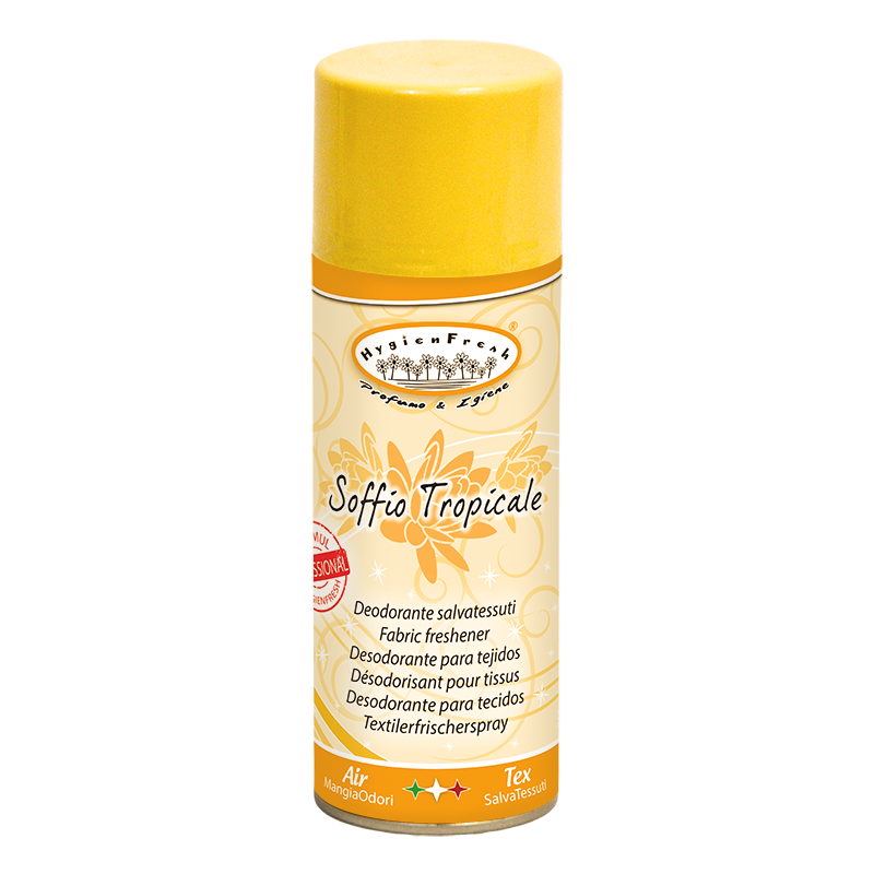 Soffio Tropicale 400 ml, kanga ja õhuvärskendaja (Troopiline puuviljalõhn) - Image 3